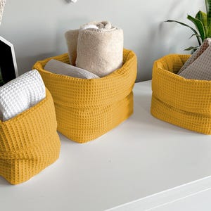 Utensilo Waffelpique | Organizer für ein Babyzimmer