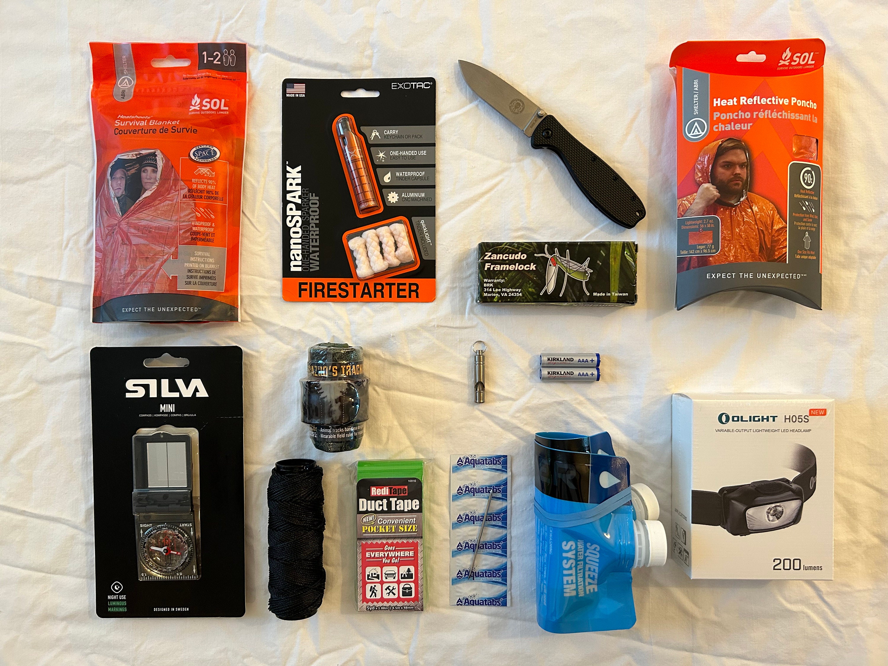 Altoid Tin Fire Piston Kit Camping Hunting –
