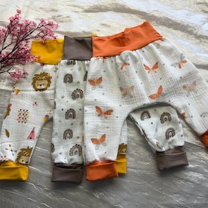 Muslin bloomers with patterns