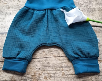 Pumphose musselin Uni