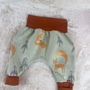 Alpine fleece harem pants