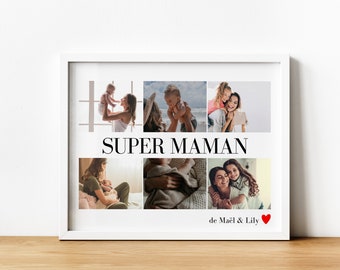 Personalized mom poster, mom gift, Mother's Day