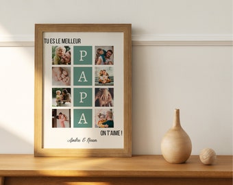 Personalized dad poster - Personalized dad gift, Father's Day
