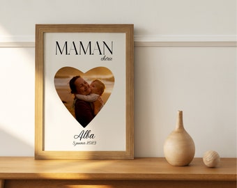 Personalized photo poster for mom - Customizable gift for mom, Mother's Day gift