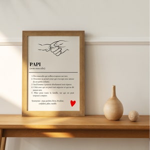 Personalized poster definition grandpa
