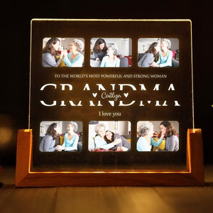 Personalized Mother&#39;s Day Gift - Grandma Mothers Day Gift - Grandma Lamp - Gift for Grandma - Grandma Nana Gifts - Grandma Nana Gift Ideas