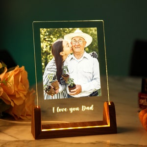 Custom Father&#39;s Day Gift - Best Gift for Father - Dad Gifts - Gift for Dad - First Father&#39;s Day Gift for Dad - Papa Gifts - Dad Photo Gifts