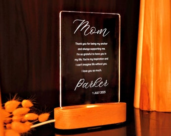 Personalized Hand-Written Letter Gift - Personalized Mother Gift - Gift Idea for Mom - Step Mom Gift - Present for Mother - Gift from Kids