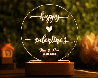 Valentines Day Gift Ideas for Couples - Anniversary Gift for Her 1st 3rd 5th Years - Gift for Newly Engaged - Romantic Gift for Couples