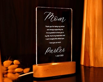 Personalized Hand-Written Letter Gift - Personalized Mother Gift - Gift Idea for Mom - Step Mom Gift - Present for Mother - Gift from Kids