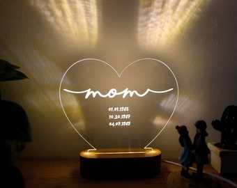 Regalo personalizado para mamá - Regalo para suegra - Regalo personalizado para mamá - Regalo para mamá - Idea de regalo para mamá - Regalo para mamá - Regalo conmemorativo para mamá