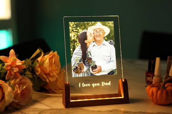 Custom Father's Day Gift - Best Gift for Father - Dad Gifts - Gift for Dad - First Father's Day Gift for Dad - Papa Gifts - Dad Photo Gifts