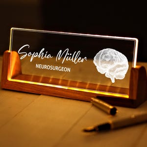 Psychology Student Graduation Gift - Anatomical Brain Lamp - Perfect Gift for Student - Brain Led Lamp - Neurology Art - Led Lights Sign