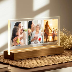 Luminária personalizada para mães, abajur para o dia das mães, presente para mães dos filhos, presente para mães, melhor presente para mães, presente para novas mães, personalizado para mães