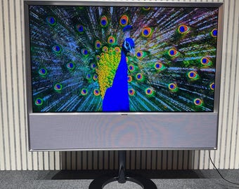 Bang & Olufsen - Beovision Contour 48 inch OLED television on a floor stand