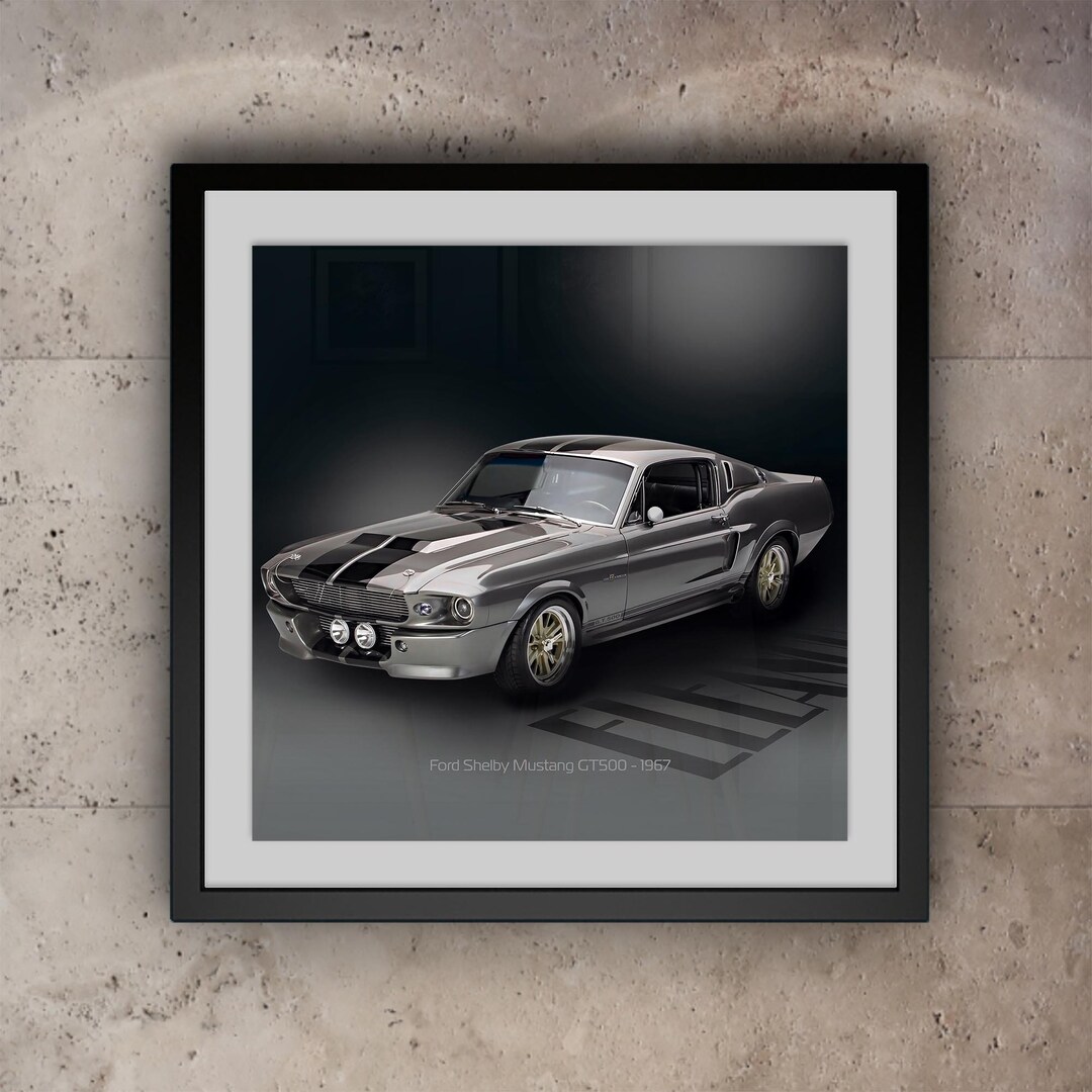 Ford Mustang 1967 Shelby GT 500 Eleanor - Noir - 1/18 - Die Cast - Occasion