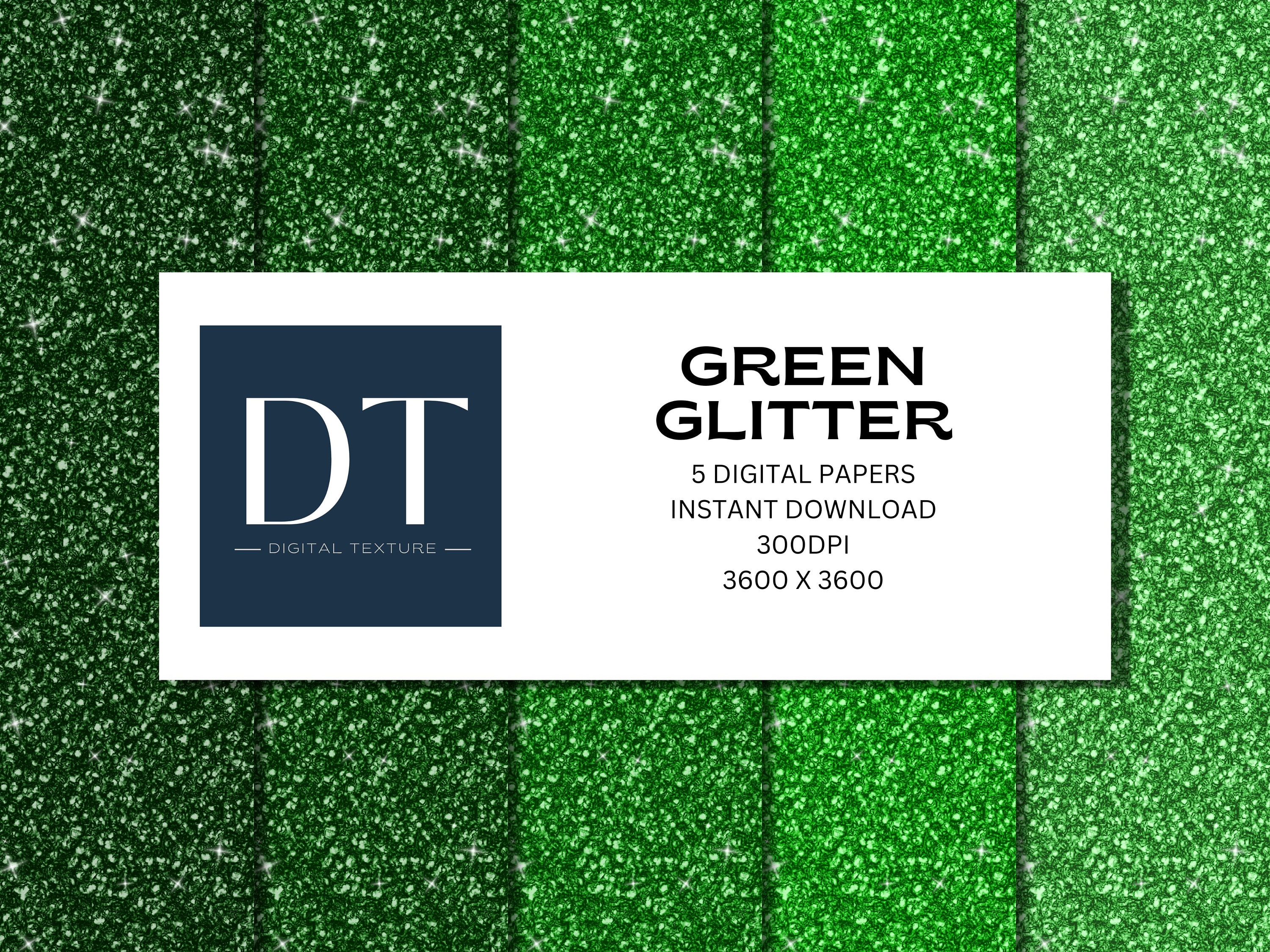 Green Glitter 