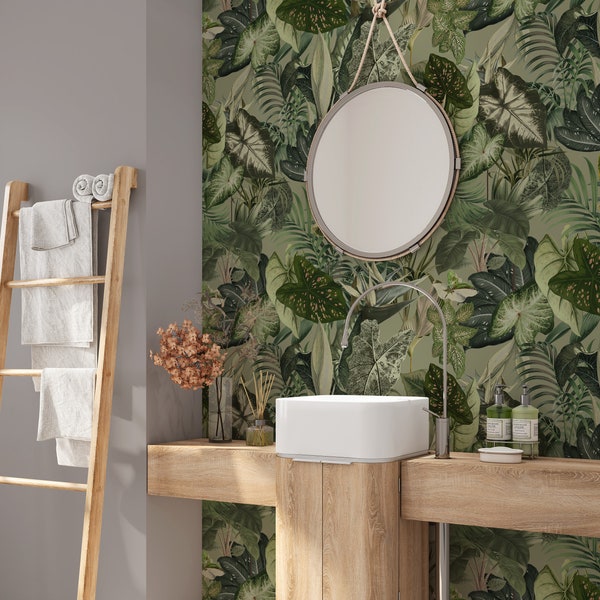 Fern Wallpaper - Etsy