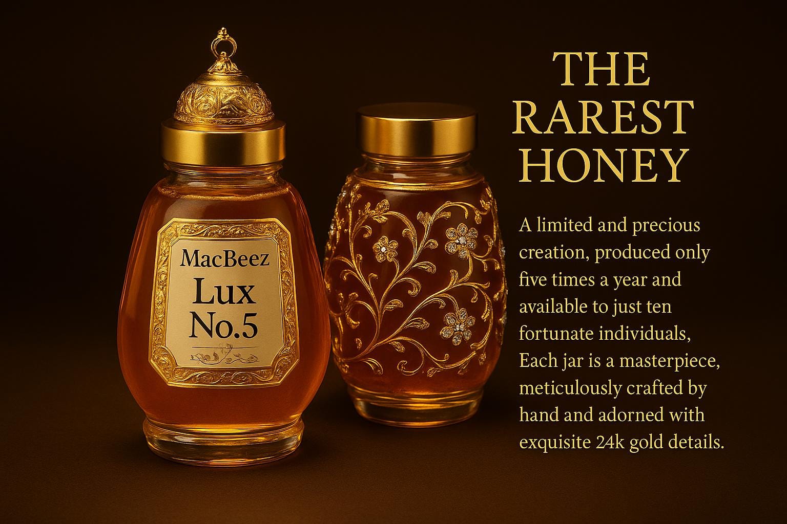 Macbeez Lux No.5 - Ultra Rare High-altitude Honey | Only 5