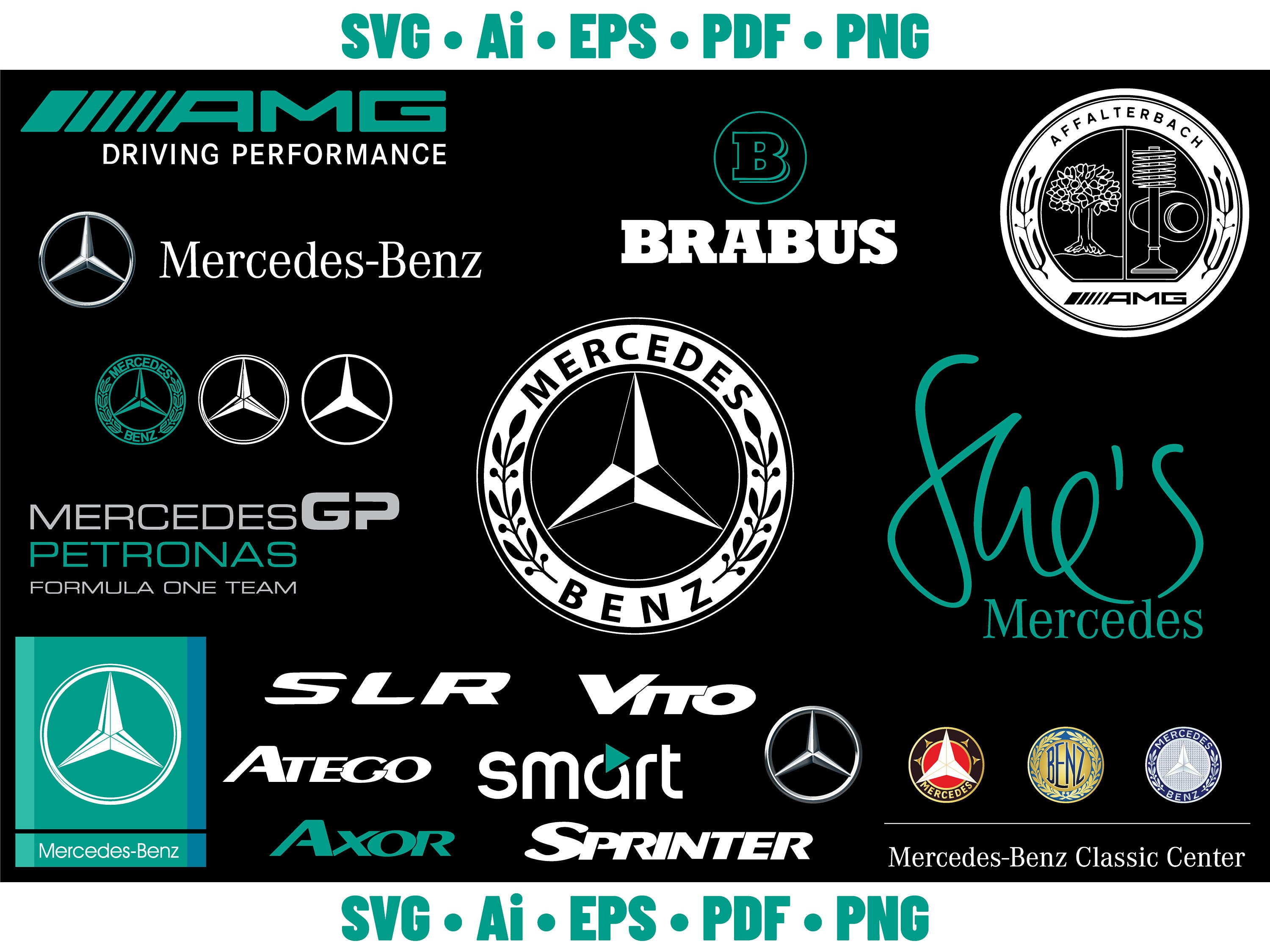 GLS EQS-Class AMG Affalterbach Logo Emblem Front Bumper Hood Sign X167 X296  Genuine Mercedes-AMG A0008170508