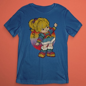 Klassiek Rainbow Brite T-shirt jaren 80 - vintage jaren 80 cartoon uniseks T-shirt | Hoodie | Sweater
