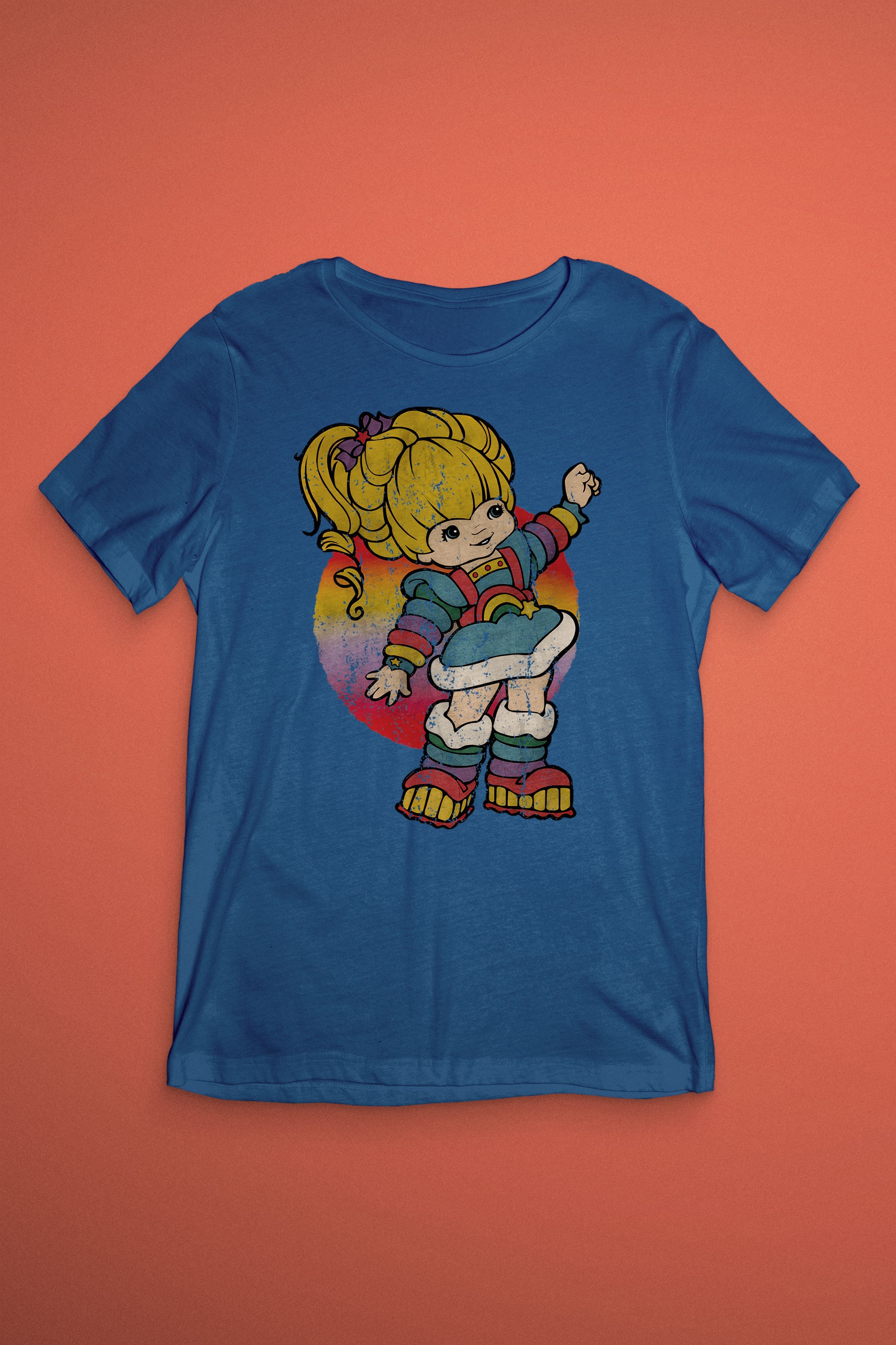 Classic Rainbow Brite 80s T-Shirt - Vintage 80s Cartoon Unisex Tee | Hoodie | Sweatshirt