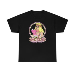 She-Read Essential T-Shirt , Unisex Heavy Cotton Tee