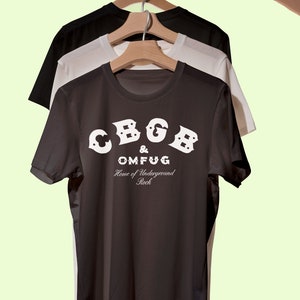 CBGB T-Shirt Unisex - Punk Rock Vintage High-Quality Tee | Hoodie | Sweatshirt
