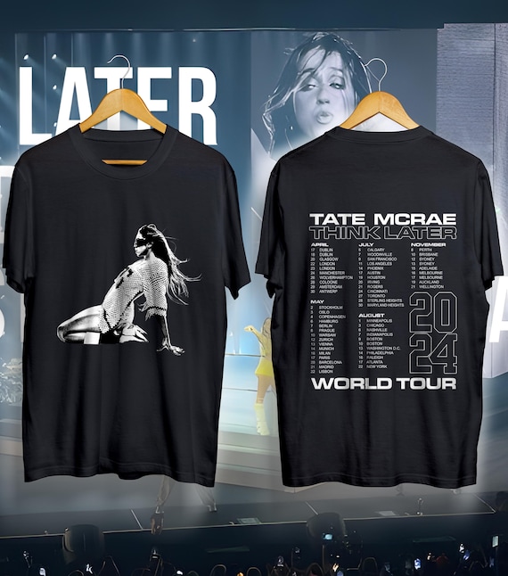 Tate McRae 2024 Think LaterライブTシャツSサイズ Tate McRae 2024 Think LaterライブTシャツSサイズ - メルカリ