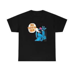 Retro Vintage The Monster at The end of This Book Gift For Fans , Unisex Heavy Cotton Tee