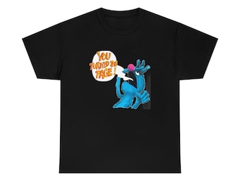 Retro Vintage The Monster at The end of This Book Gift For Fans , Unisex Heavy Cotton Tee
