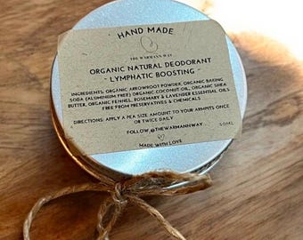 Organic Vegan Deodorant Cream: Handmade Natural Deodorant
