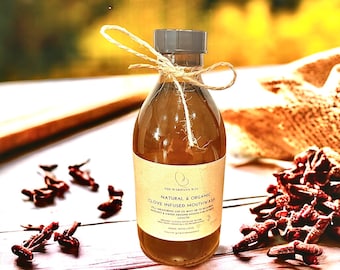 Natural Clove Infused Mouthwash: Vegan, Fluoride & Alcohol Free