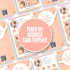 Modèle de carte de visite pêche avec code QR et icônes de réseaux sociaux - Édition dans Canva - Logo inclus