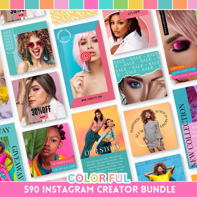 Instagram Template Etsy