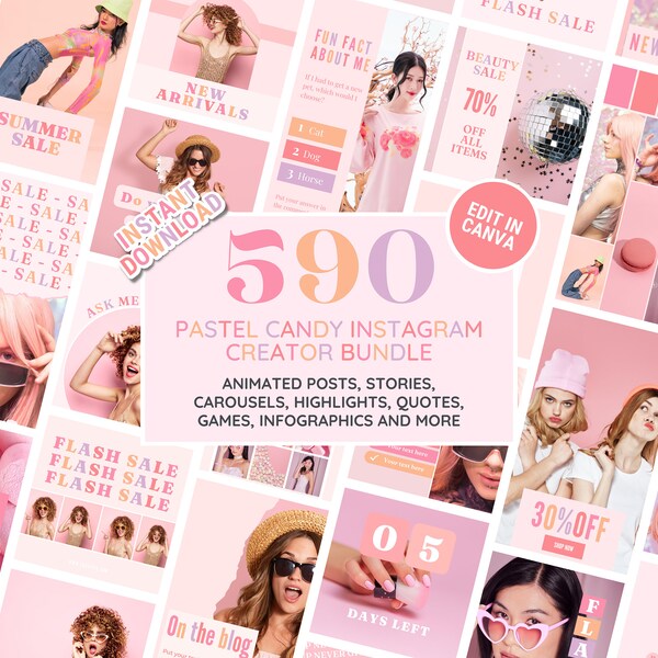 Instagram Template Etsy