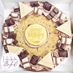 Happy Birthday *Loaded Giant Chocolate Chip Cookie.