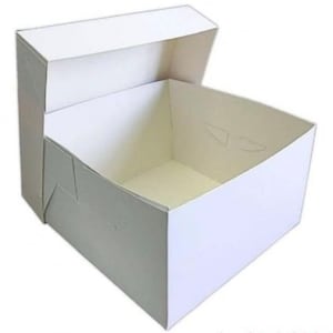 5 Pack 14&quot; Two-Piece Cake Transportation Box And Lid High Quality - Cakes - Boards - Boxes - Wedding - Cake Accessories