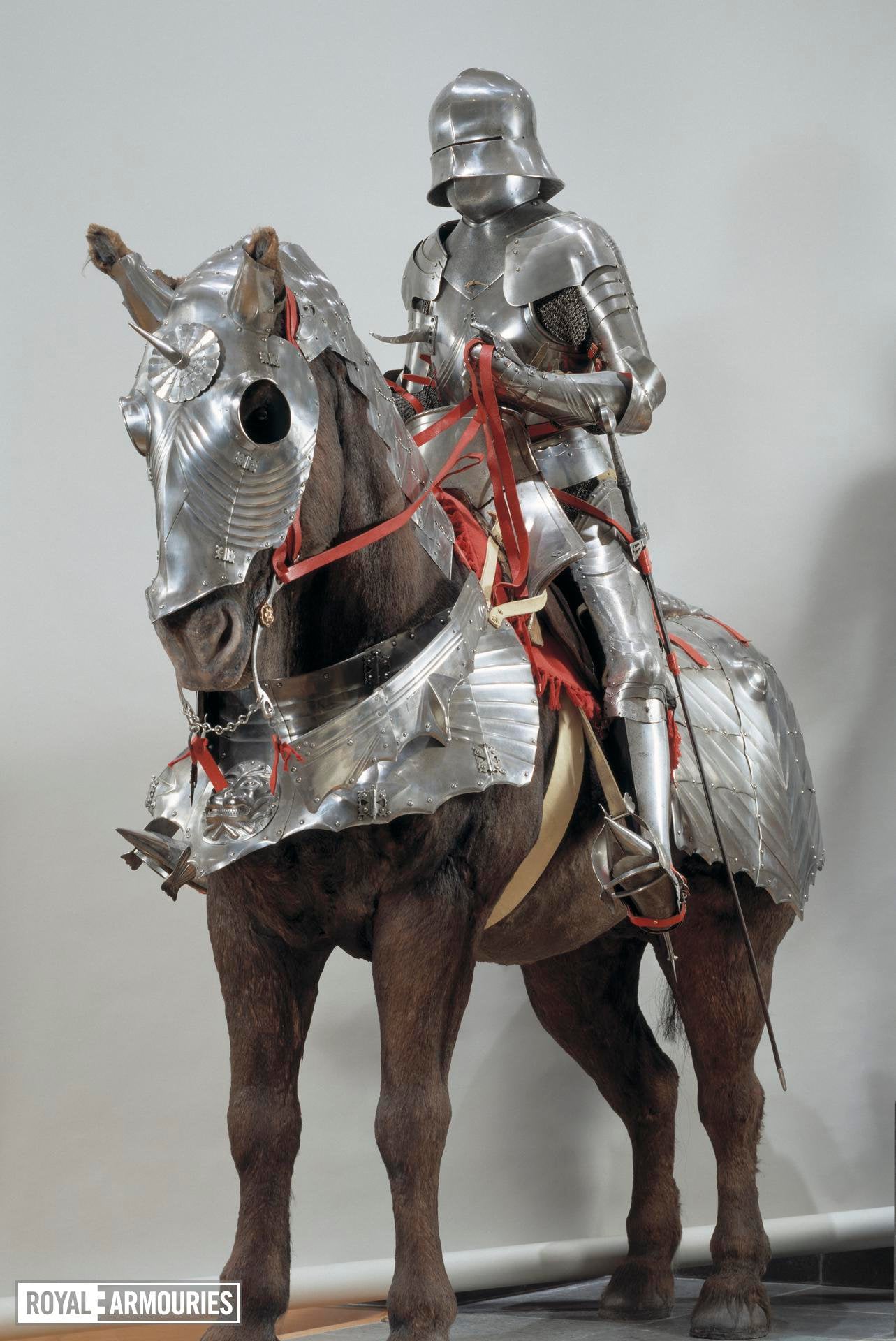 Metal Earth Horse Armor 3D Metal Model Kit/puzzle MMS143 -  Israel