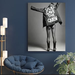 Kate Moss, God Save The Queen Print