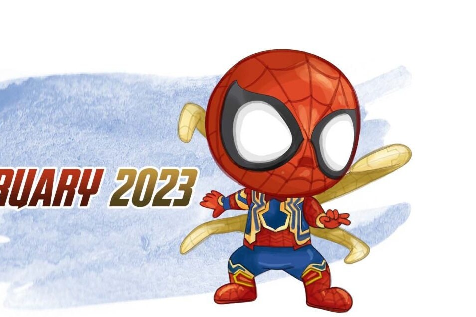 Avengers 2023 Printable Calendar - Etsy