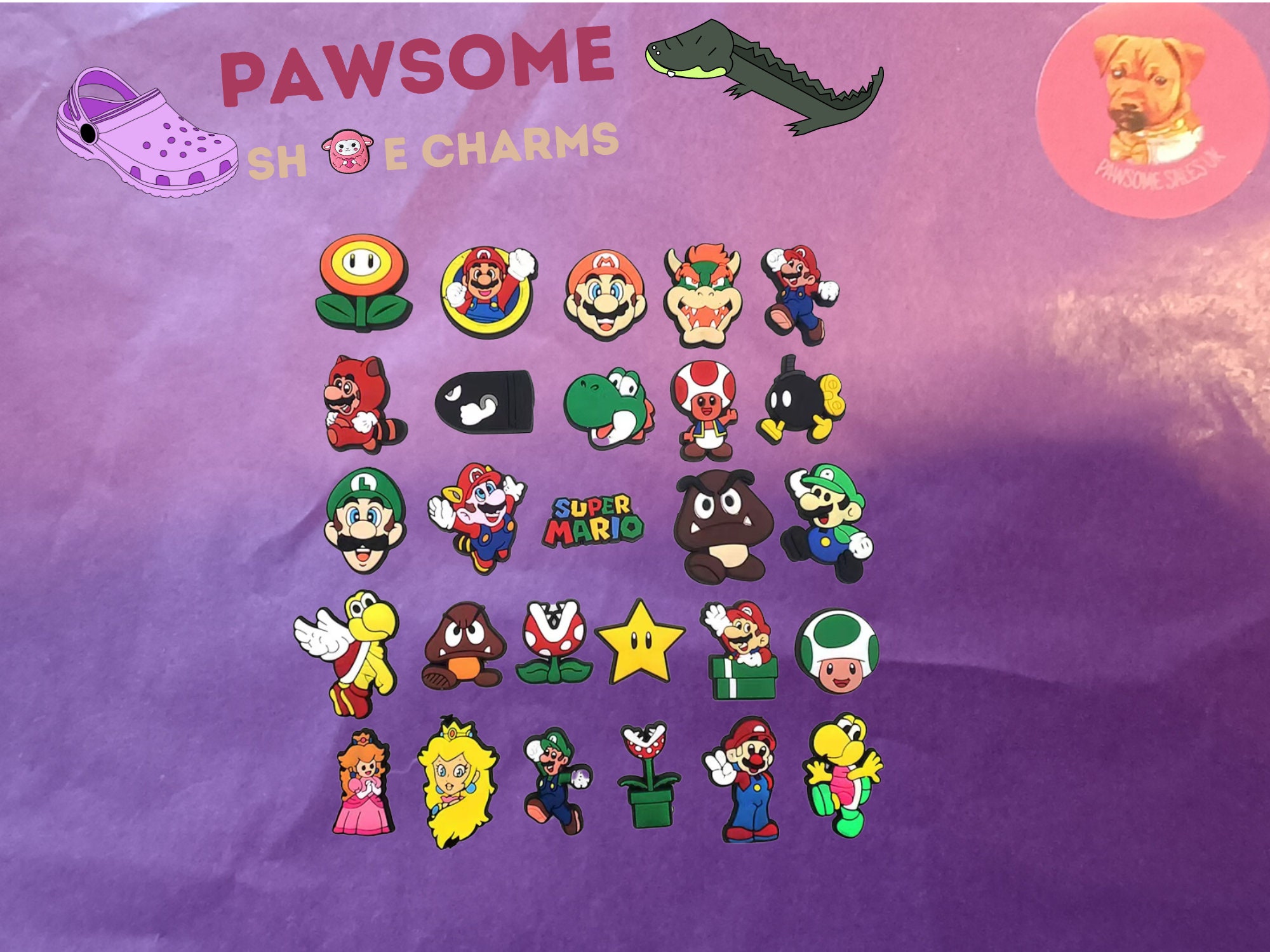 Mario Straw Charms – custombyjennb