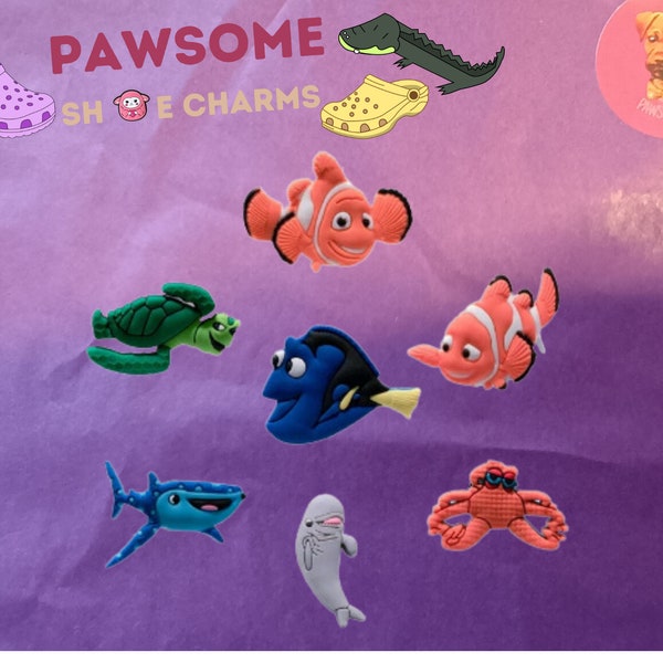 Disney Finding Nemo Croc Charms Decorations