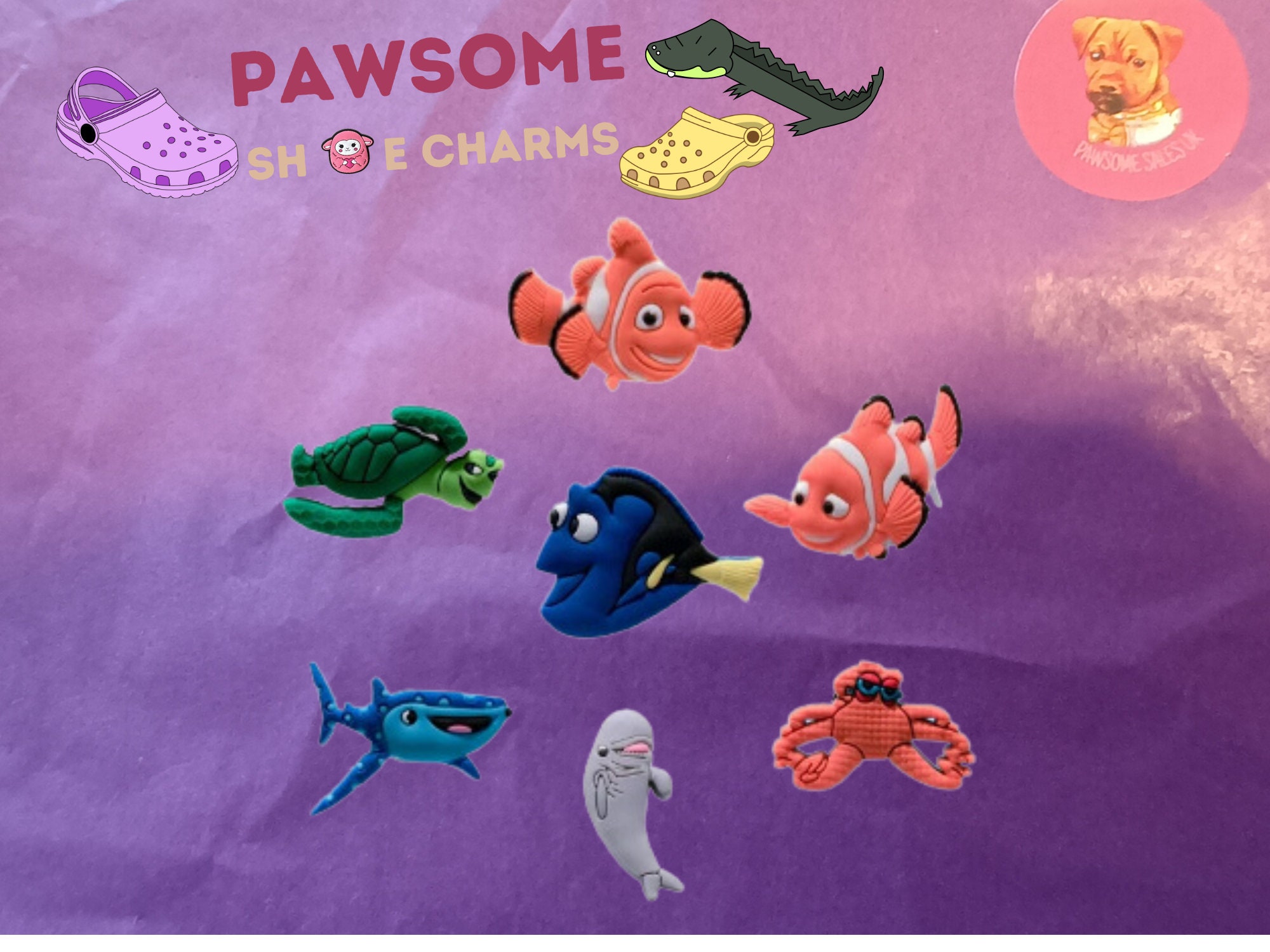 Dory shop croc charm
