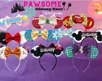 Bandeau oreilles Disney, oreilles de Mickey Mouse, oreilles de Minnie Mouse, oreilles d'enfants, oreilles d'adultes, accessoires magiques #2