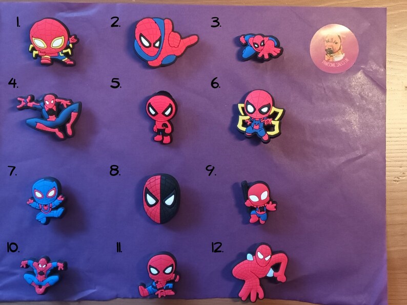 Marvel DC Superheroes Jibbitz Croc Charms Decorations Etsy Australia