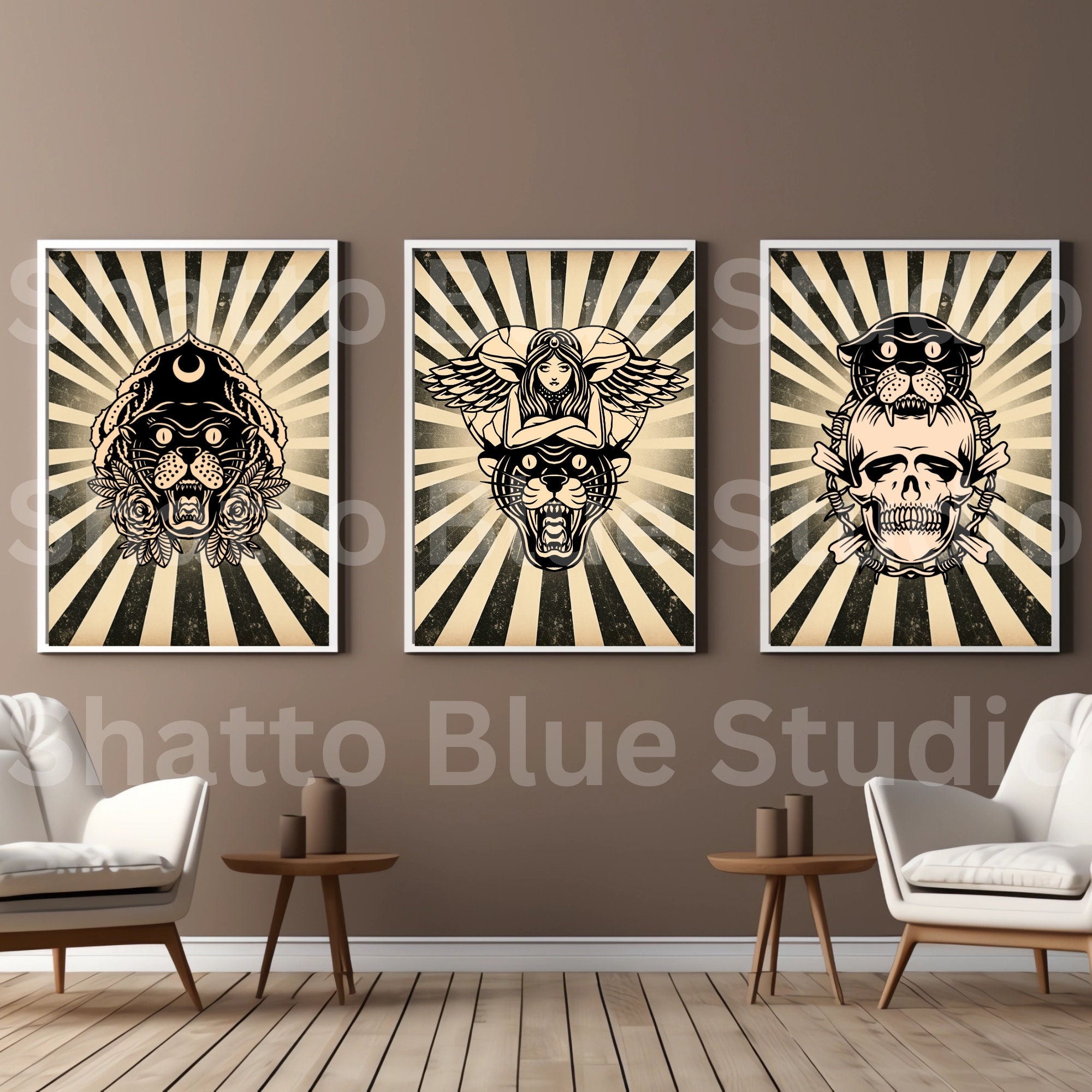 Sailor jerry panther - Etsy 日本