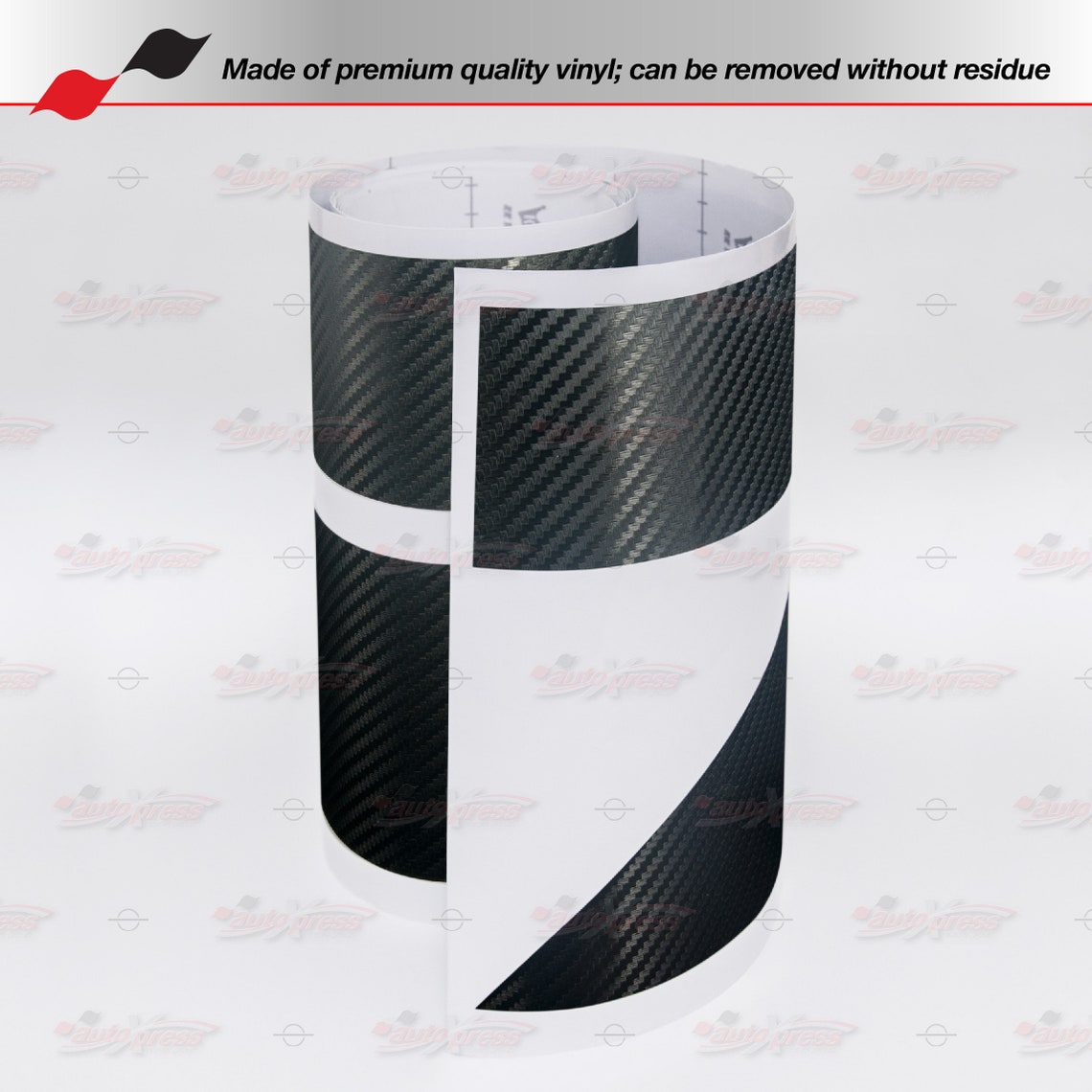 Performance Side Skirt Decals Racing Stripes 3D CARBON PATTERN Finish ...