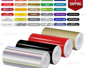 6" 152mm Roll PIN STRIPE Car PinStriping Styling Trim Adhesive Line TAPE Decals Vinyl Stickers | 32ft 9.80m | AutoXpress
