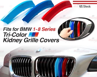 Performance Kidney Grille Color 3 Covers Insert Clips fits BMW *ALL Series Here* # 1 | 2 | 3 | 4 | 5 | 6 | 7 | 8 | GT Series | AutoXpress